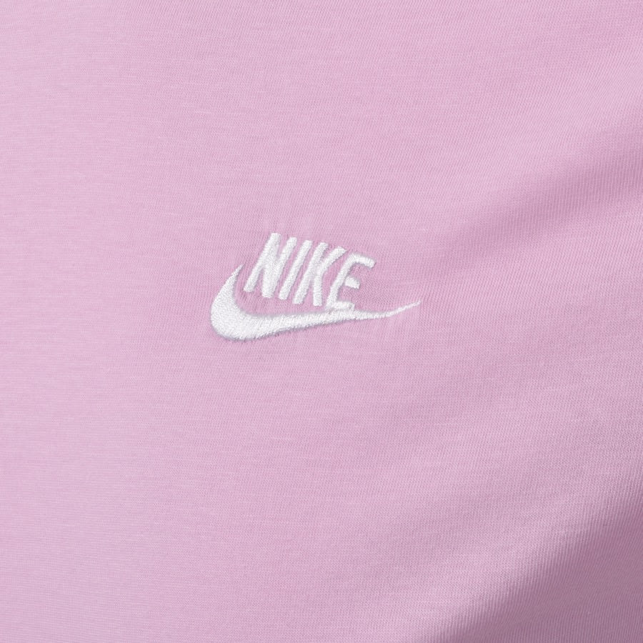 Alternative Image for ProductNike Crew Neck Club T Shirt Pink3